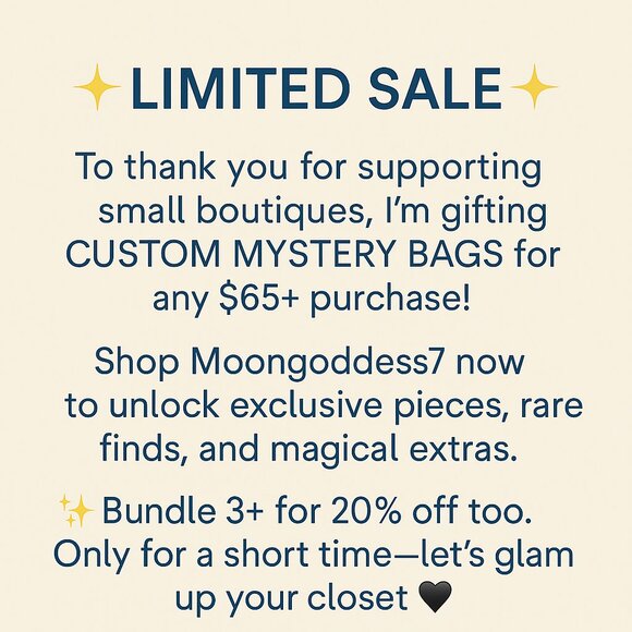 Moon Goddess Boutique Other - 6 Awesome Gift Bags From This Set Left, See Newly Added Inventory!!